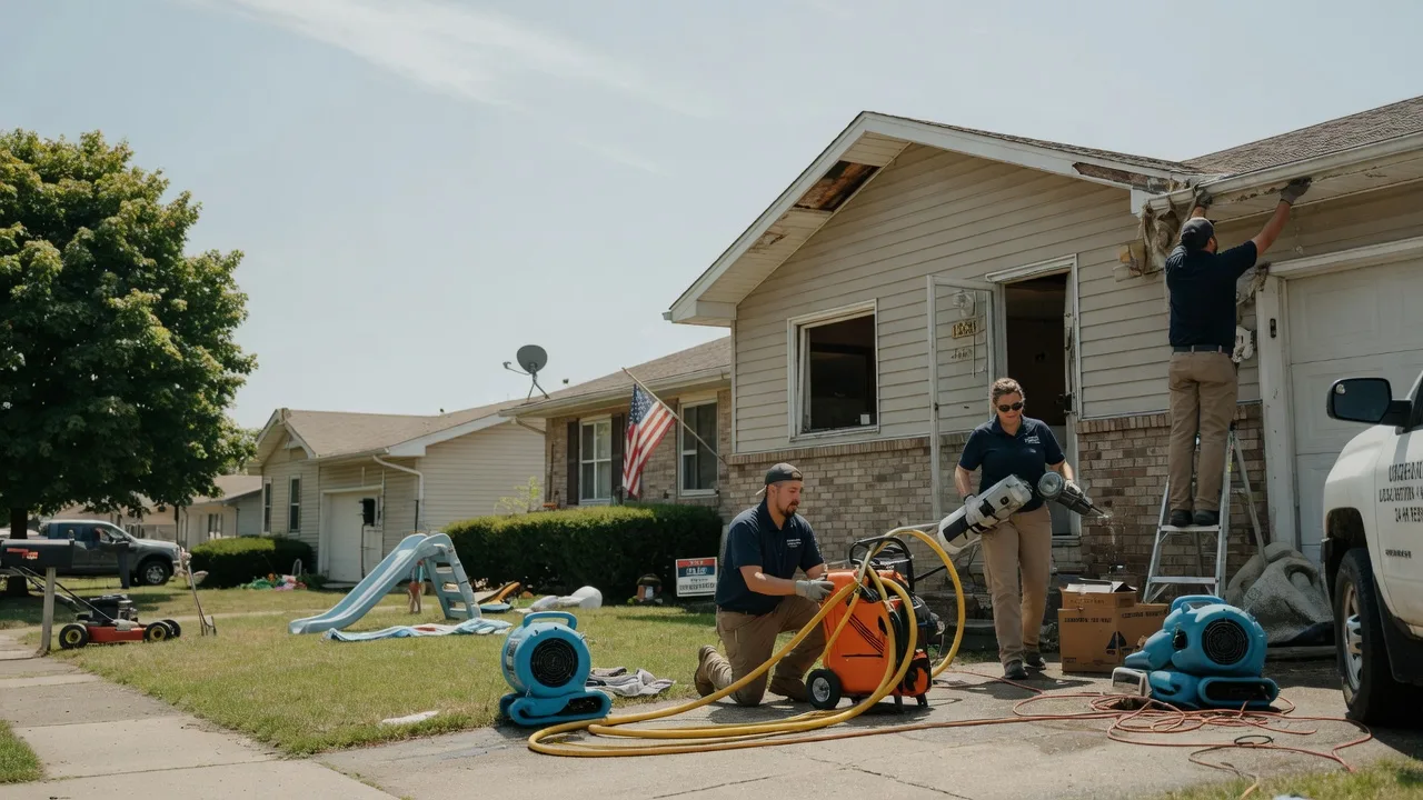 Water Damage Restoration in New Palestine, IN near me